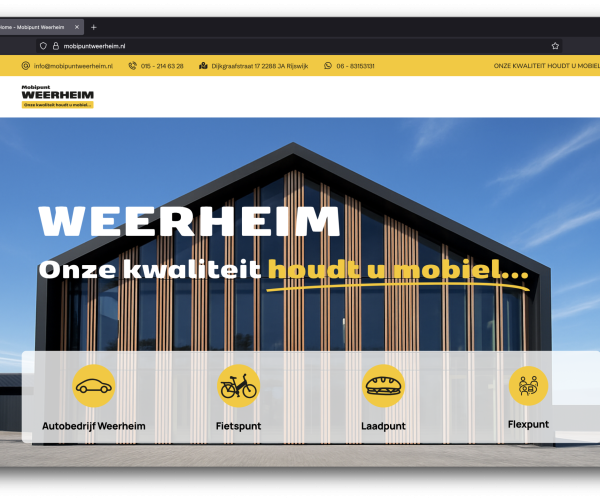 Website Mobipunt Weerheim